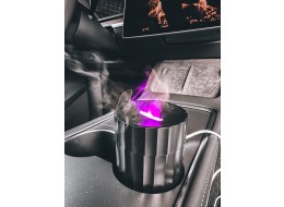 Aromadiffuser Car Flame for bil svart 100 ml, USB-C, for koppholder