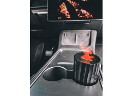 Aromadiffuser Car Flame for bil svart 100 ml, USB-C, for koppholder