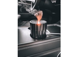 Aromadiffuser Car Flame for bil svart 100 ml, USB-C, for koppholder