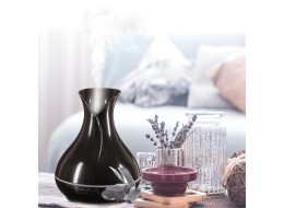 Aroma diffuser Vulcan svart høyglans 350 ml