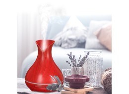 Aroma diffuser Vulcan rødt tre 350 ml