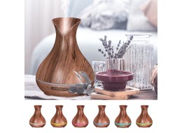 Aroma diffuser Vulcan grått tre 350 ml