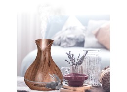 Aroma diffuser Vulcan grått tre 350 ml