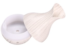 Aroma-diffuser Bloom hvitt tre 200 ml