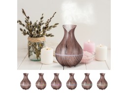 Aroma-diffuser Bloom grått tre 200 ml