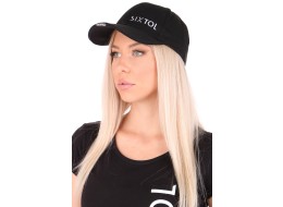 Caps med LED-lys B-CAP 25 lm, oppladbar, USB, universell størrelse, svart