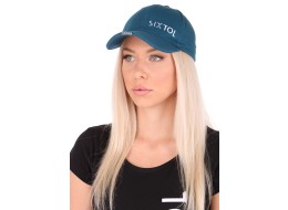 Caps med LED-lys B-CAP 25 lm, oppladbar, USB, universell størrelse, blå