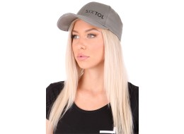 Caps med LED-lys B-CAP 25 lm, oppladbar, USB, universell størrelse, grå