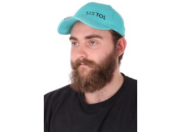 Caps med LED-lys B-CAP 25lm, oppladbar, USB, universell størrelse, turkis