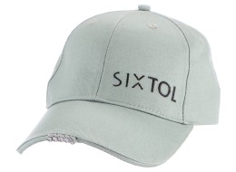 Caps med LED-lys B-CAP 25lm, oppladbar, USB, universell størrelse, grønn