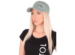 Caps med LED-lys B-CAP 25lm, oppladbar, USB, universell størrelse, grønn