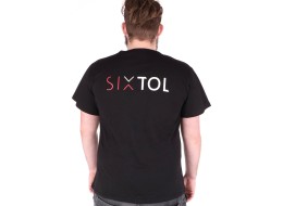 Herre T-SHIRT, svart, størrelse XL, 100% bomull