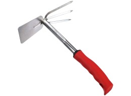 Hakke med kultivator, lengde 290 mm, ergonomisk håndtak