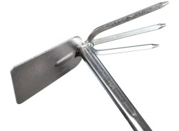 Hakke med kultivator, lengde 290 mm, ergonomisk håndtak