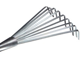 Enhånds svensk rive, lengde 350 mm, ergonomisk håndtak
