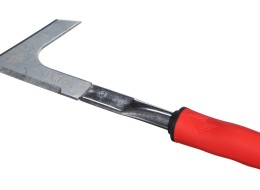 L-formet ugresskniv, lengde 315 mm, ergonomisk håndtak