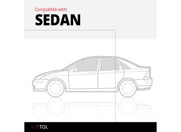 Gummibunn til bagasjerom Audi A6 Sedan (C5 4B) (4-dørs) (97-04)