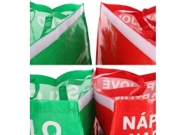 Poser for kildesortert avfall SORT EASY 3 BASIC EN, 30x30x40 cm, 3 x 36 l, 3 stk