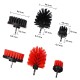 Sett med børster for drill til bilrengjøring CAR DETAILING DRILL BRUSH 6, 6 stk