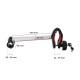 Arm/rammeholder til sykkelstativ for tilhengerfeste, lang, 24 cm - reservedel