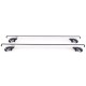 Tverrbjelke med lås aluminium ROOF RACK 120cm, lastekapasitet 90kg