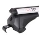 Aluminium tverrbjelke med lås ROOF RACK IN PRO, 120 cm, lastekapasitet 90 kg