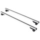 Aluminium tverrbjelke med lås ROOF RACK PRO, 120 cm, lastekapasitet 90 kg