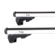 Aluminium tverrbjelke med lås ROOF RACK PRO, 120 cm, lastekapasitet 90 kg
