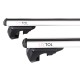 Aluminium tverrbjelke med lås ROOF RACK PRO, 120 cm, lastekapasitet 90 kg
