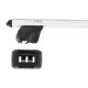 Aluminium tverrbjelke med lås ROOF RACK FIX PRO, 120 cm, lastekapasitet 90 kg