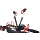 Sykkelstativ for tilhengerfeste E-BIKE 2 PREMIUM - 2 elsykler, lastekapasitet 60 kg, sammenleggbart