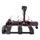 Sykkelstativ for tilhengerfeste E-BIKE 3 PREMIUM - 3 elsykler, lastekapasitet 60 kg, sammenleggbart