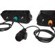 Sett med lamper med kabel og 13-pins plugg for sykkelstativ E-BIKE PRO - reservedel