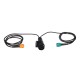 Sett med lamper med kabel og 13-pins plugg for sykkelstativ E-BIKE PRO - reservedel