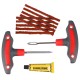 Sett for reparasjon av punktering CAR TIRE REPAIR SET 3