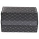 Bagasjeromsorganisator CAR COMPACT ELEGANT L, 2 rom, sammenleggbar, med lokk