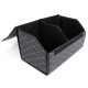 Bagasjeromsorganisator CAR COMPACT ELEGANT L, 2 rom, sammenleggbar, med lokk