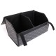 Bagasjeromsorganisator CAR COMPACT ELEGANT L, 2 rom, sammenleggbar, med lokk