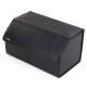 Bagasjeromsorganisator CAR COMPACT LEATHER L, 2 rom, sammenleggbar, med lokk