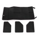 Bagasjeromsorganisator CAR COMPACT LEATHER L, 2 rom, sammenleggbar, med lokk