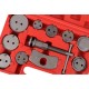 Verktøy for innpressing av bremsepistoner MECHANIC BRAKE SET 12, sett 12 stk