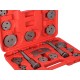 Verktøy for innpressing av bremsepistoner MECHANIC BRAKE SET 18, sett 18 stk
