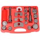 Bremsestempelpresser MECHANIC BRAKE SET 35, sett 35 stk