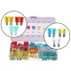 Sett med bilblad-sikringer MECHANIC FUSE SET 1, 5-30A, 120 stk