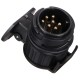 Adapter for tilhengerkontakt 13-7 pin