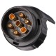 Adapter for tilhengerkontakt 7-13 pin