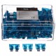 Sett med bladformede sikringer MECHANIC FUSE SET 15A, 100 stk
