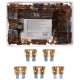 Sett med blad-sikringer for bil MECHANIC FUSE SET 7,5A, 100 stk