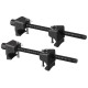 Fjærkompressor med splint MECHANIC SPRING SET 4, heavy-duty, 380 mm, 2 stk