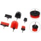 Sett med børster for drill til bilrengjøring CAR DETAILING DRILL BRUSH 6, 6 stk